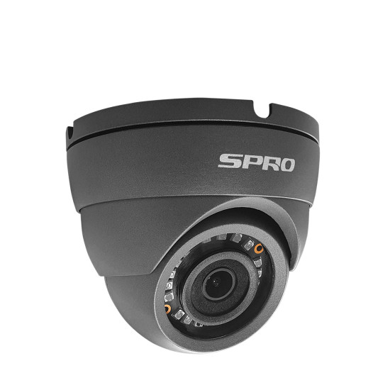 Dome Camera 1080P 2.8mm 15m IR-Grey (SPD20/28RG) Dome Camera 1080P 2.8mm 15m IR-Grey (SPD20/28RG)